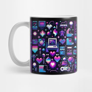 Retro 90s Vibe - Vintage Style Fashion Tee Mug